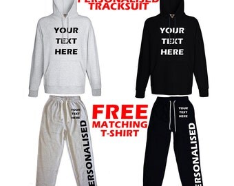 personalised joggers