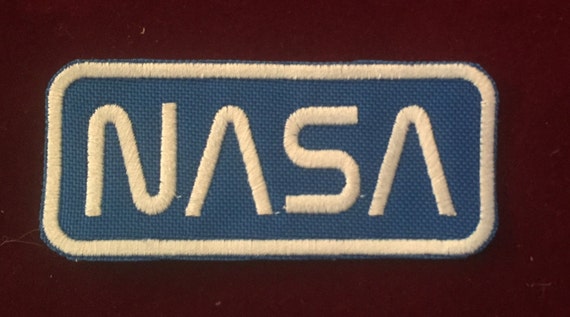 NASA Worm logo Patch by MajesticFashion on Etsy