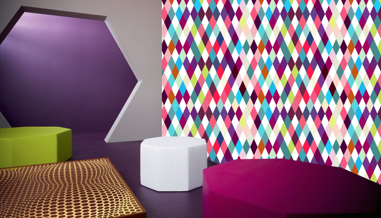 Vinyl Selfadhesive Wallpaper / Removable Wallpaper / by Printip