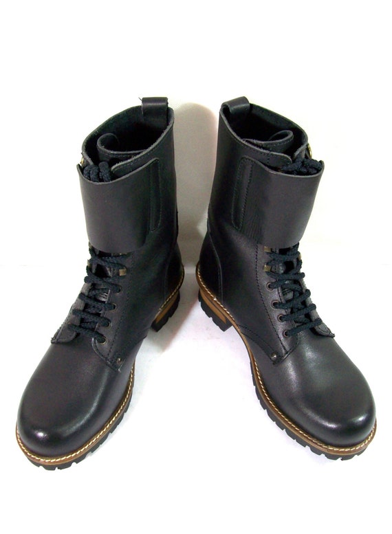 leather boots size 9 ladies