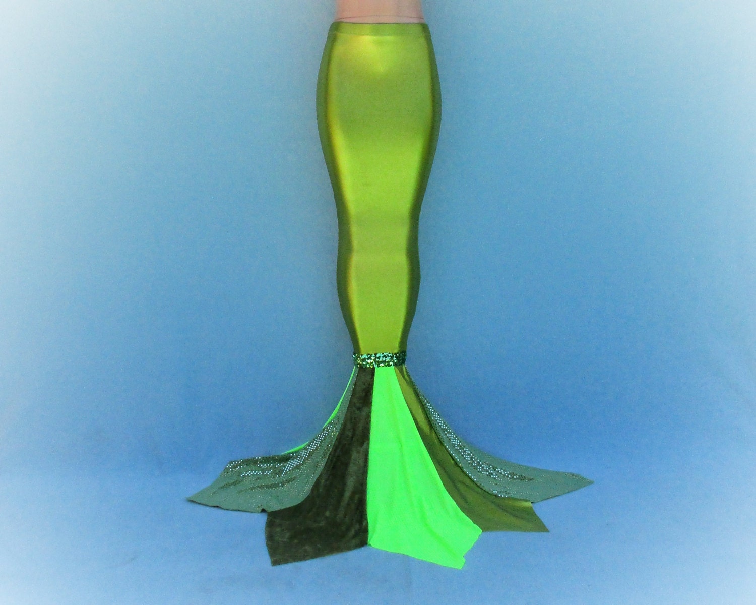 Green mermaid tails Swimmable Mermaid Tails Women's by Aquariuz