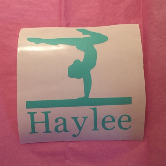 Gymnast Decal