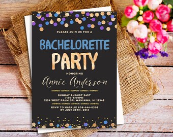 Classy Bachelorette Party Invitations 7