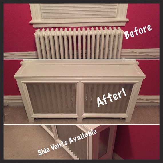 Custom Built Radiator Covers by ArtisanRadiatorCover on Etsy