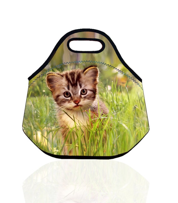 Cute Cat Adult Lunch BagAnimal Cat Insulated Lunch by WWWworld