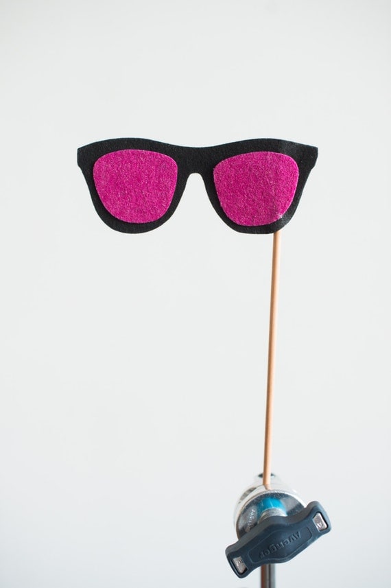 Sunglasses Photo Booth Props Felt Photo Booth Prop Handmade