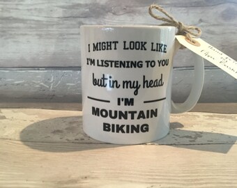 Cycling mug- mountain biking mug- funny mug- bike mug- mountain bike mug- cycling mug- - biker mug- mountain biker- mountain biking- dad mug