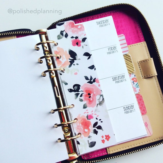Personal Size Planner Page Marker