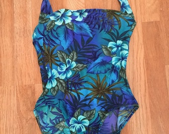 Vintage 1990s halter swimsuit size 12