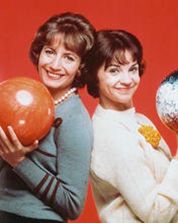 Laverne And Shirley Bowling Ball Penny by FamousFacesPhotos