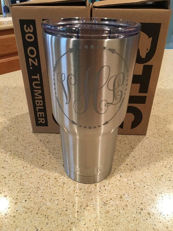 Custom Etched 20oz Rtic Tumbler By Firefightercrafts On Etsy