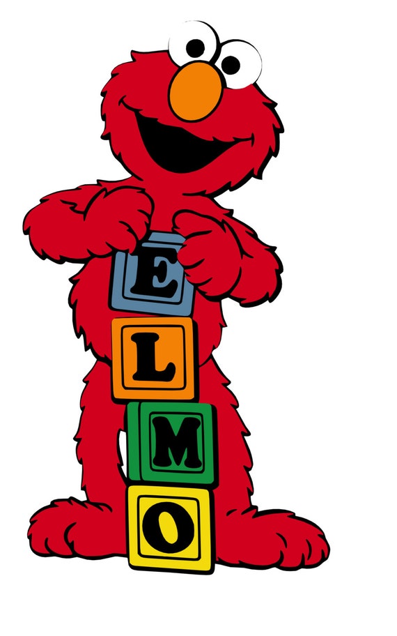 Elmo SVG Instant Download by SweetRaegans on Etsy