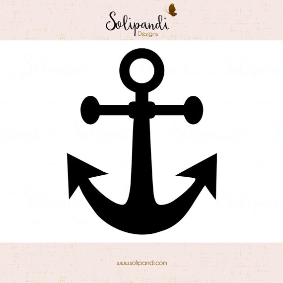 Download Anchor SVG and DXF Cut Files for Cricut Silhouette Die