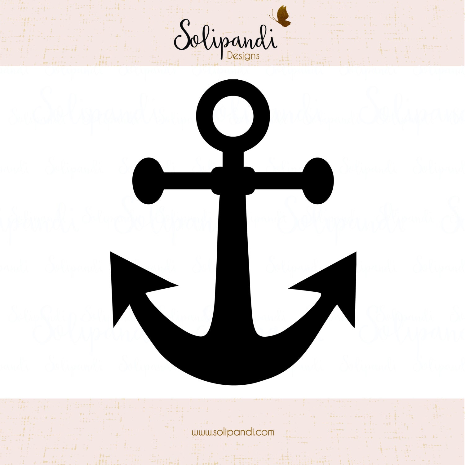 Download Anchor SVG and DXF Cut Files for Cricut Silhouette Die