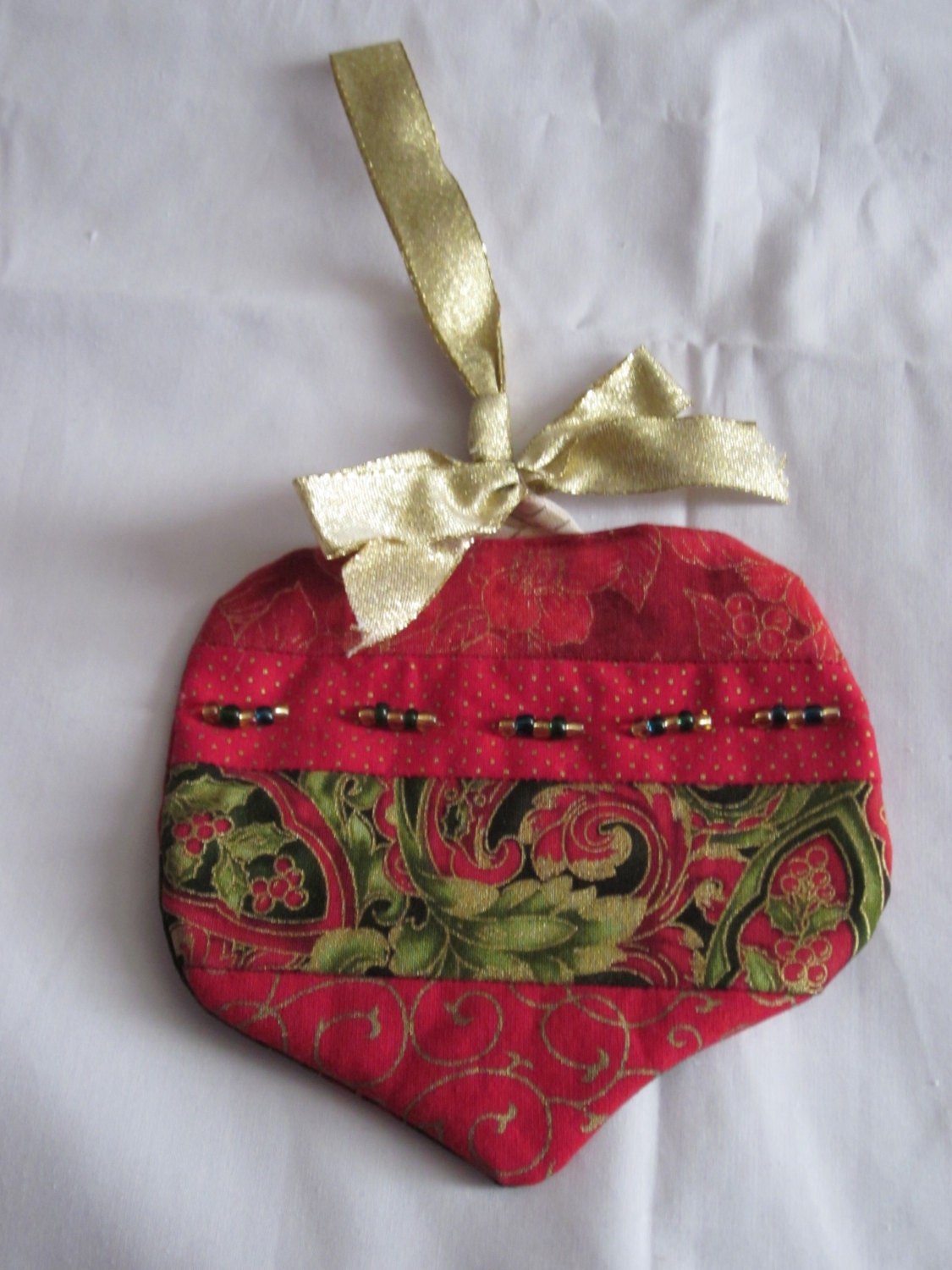 quilted fabric christmas ornament quilted fabric christmas ornament