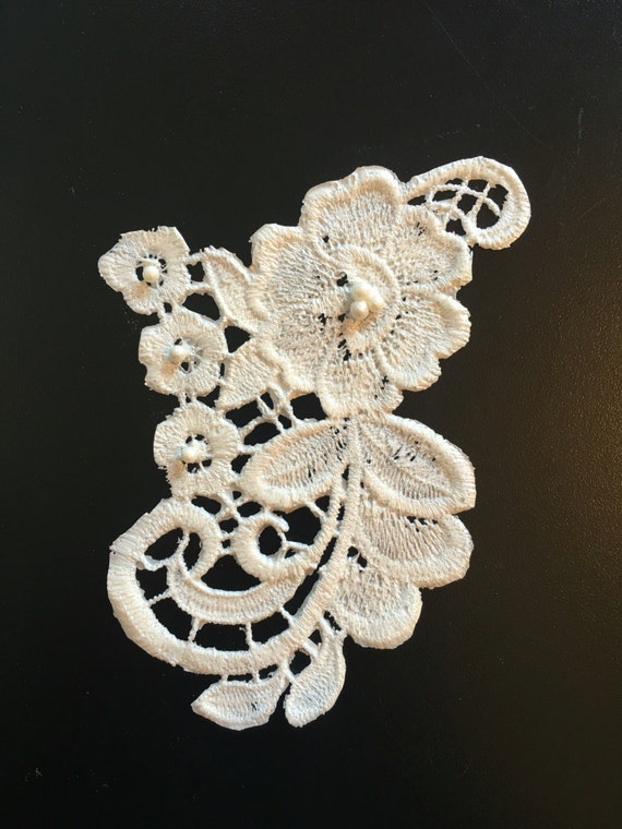 3x Edible Sugar Lace Edible Lace Sugar Lace Cake Lace