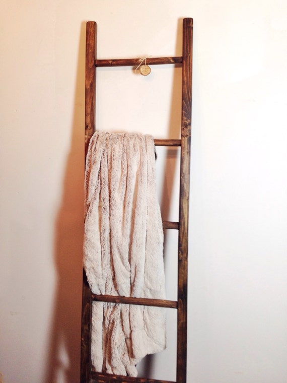 6 ft Rustic Blanket Ladder | JustKnotWood – JustKnotWood