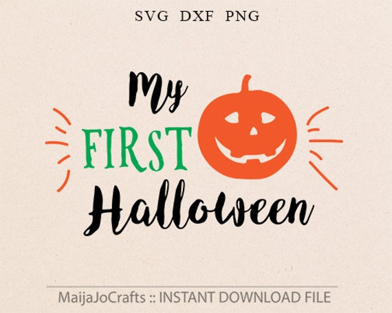 Download Baby's First Halloween SVG Cutting file for Silhouette