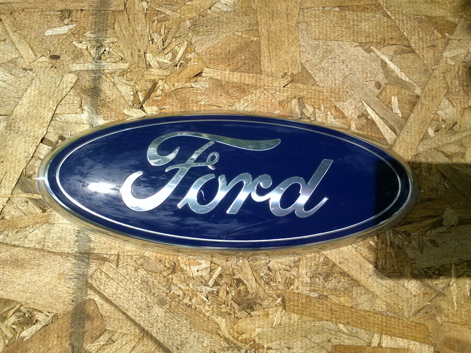 Ford 9'' aluminium emblem cover decal sign making