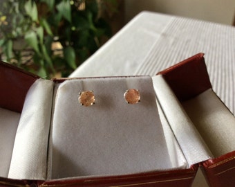 Oregon Sunstone Pink Schiller in Sterling Silver