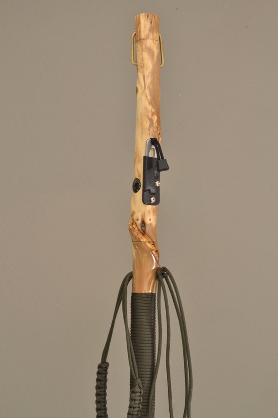 Items similar to Natural Spiral Survival Staff on Etsy