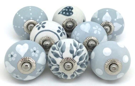 Set Of 8 Ceramic Door Knobs Designed By & Exclusive By ThesePlease