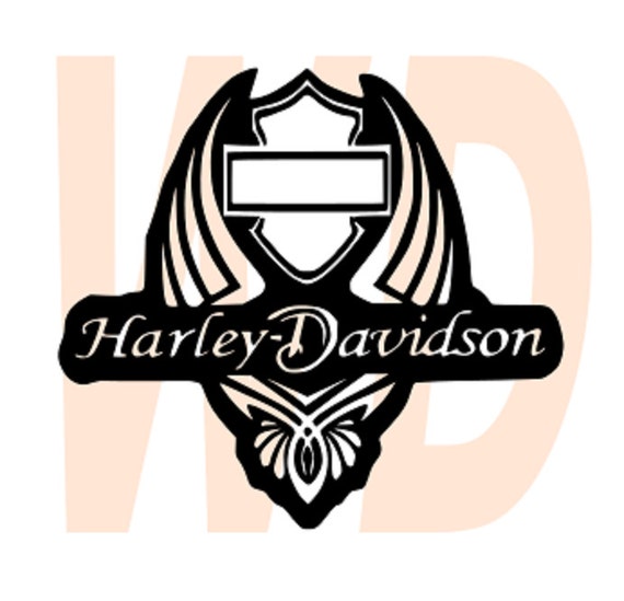  Harley  Davidson  logo  SVG EPS DXF digital by Walkerdesigns6 