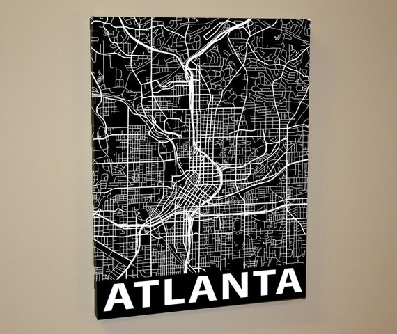 Street map Atlanta Georgia