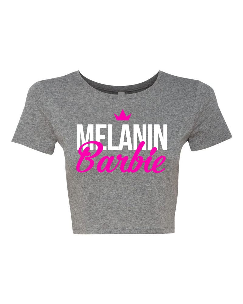 Melanin Barbie Crop Top