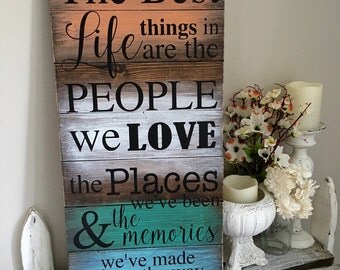 Loved ones rememberance pallet sign // family // by TheStudio32