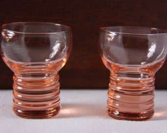 Vintage Shot Glasses, Mid-century shot glasses, retro shot glasses, shot glasses
