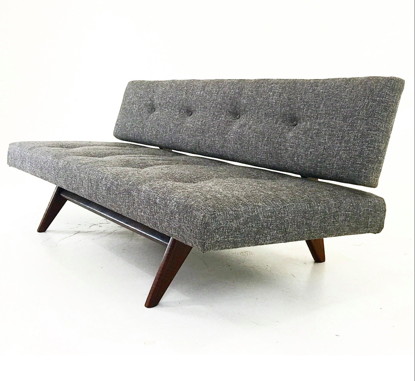 MidCentury Style Couch by CaliforniaMWoodworks on Etsy