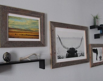 Rustic Reclaimed Barnwood Custom Frame