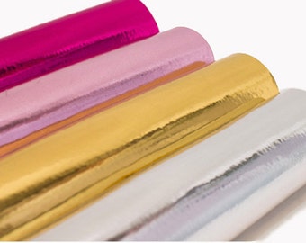 Metallic Felt, Pink Metallic Felt, Silver Felt, Metallic Craft Supplies, Gold Felt, 21cm x 30cm