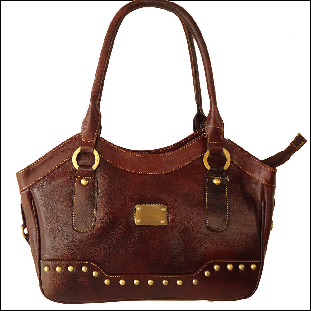 Pure Leather / Genuine Leather Brown Handmade by ZintLeatherGoods
