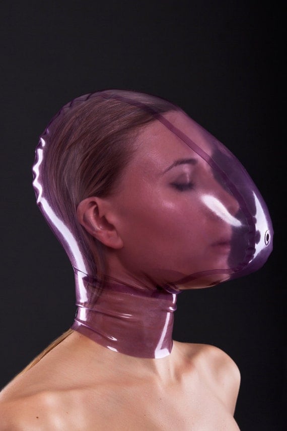 Latex Ecstasy Mask With A Sma