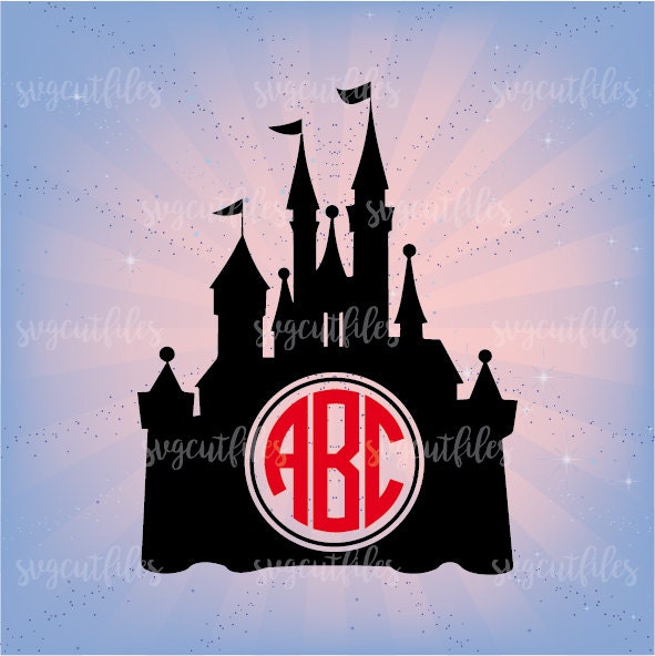 Download SVG Disney Castle Monogram Princess Castle Svg Monogram
