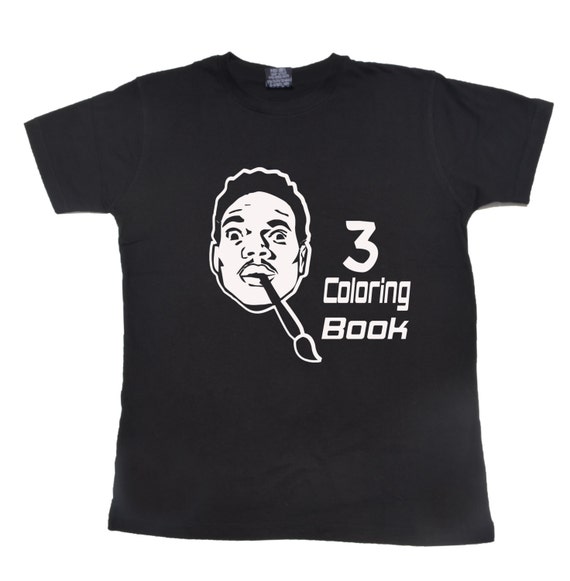 Chance the Rapper TShirt Coloring Book Mixtape T by CasualVisual