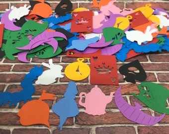 Alice in Wonderland Confetti - Alice, Mad Hatter, Queen of Hearts, & more!