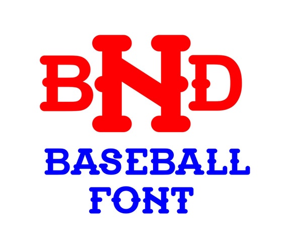 Free Free Baseball Font Svg 790 SVG PNG EPS DXF File