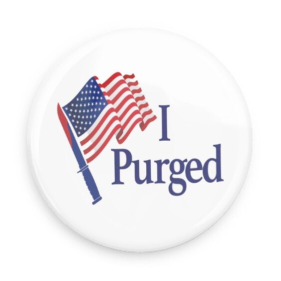 I Purged Button