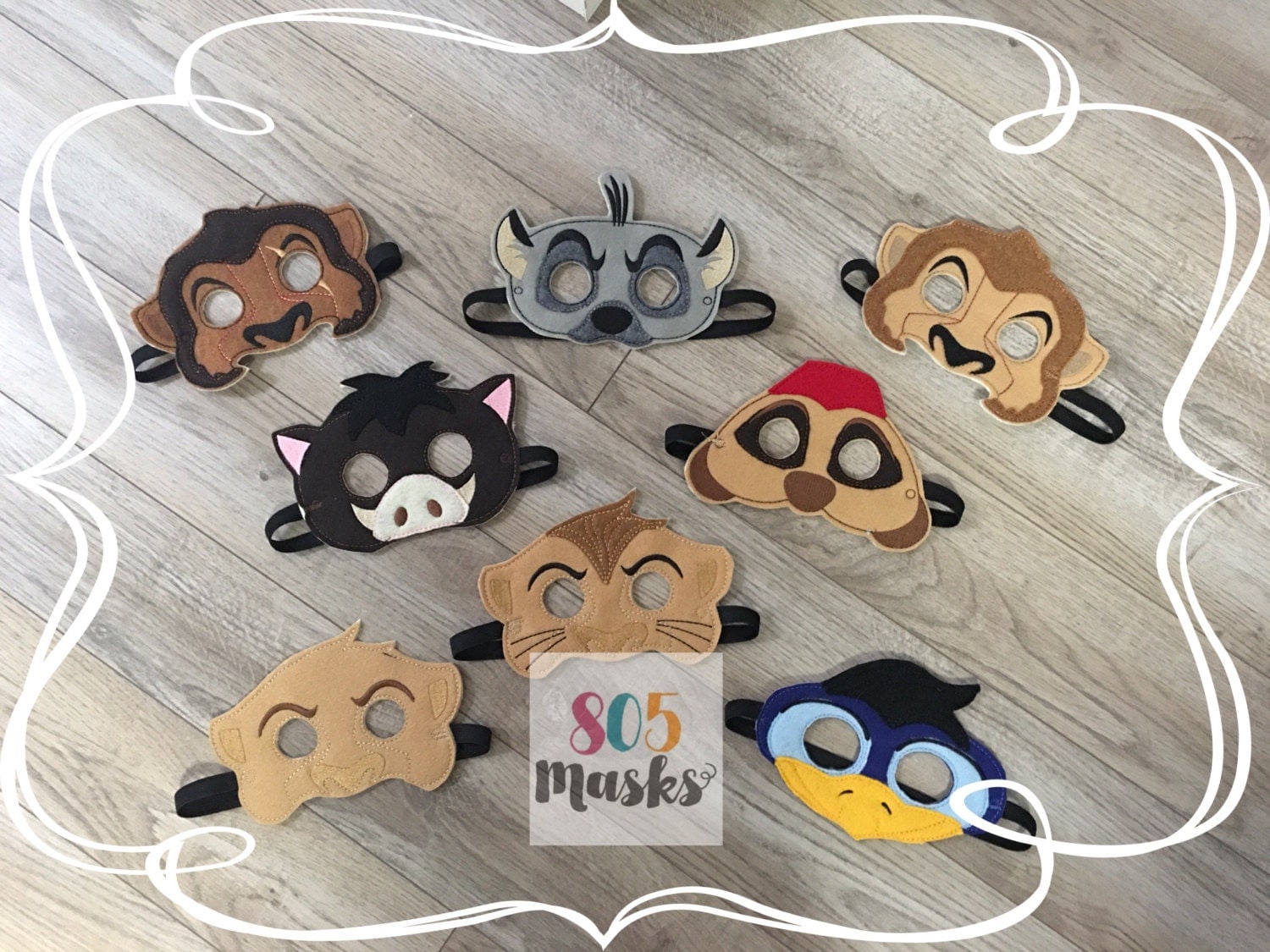 Lion King Inspired Masks Nala Mask Simba Mask Kids masks