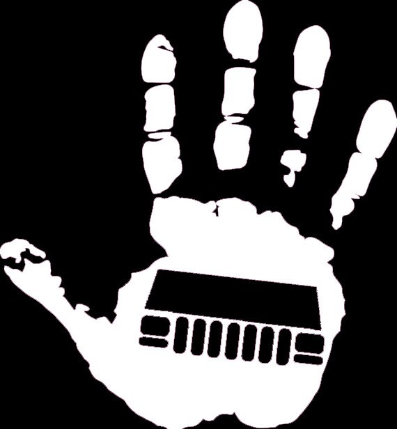 XJ Jeep Wave Vinyl Decal by RogueDecal on Etsy