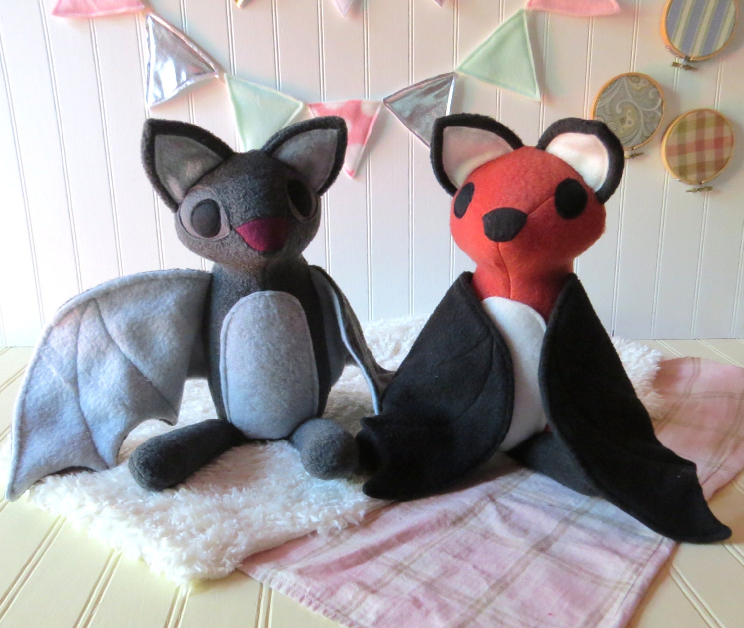 bat stuffed animal sewing pattern free