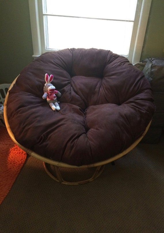 Round Papasan Chair Comes With Brown by NielsenHandcrafting