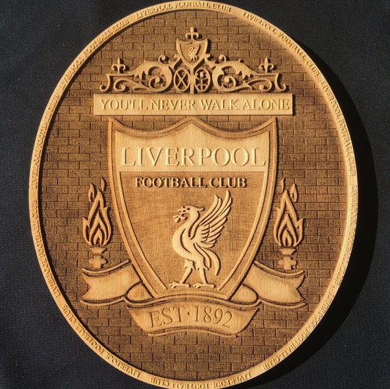 Liverpool FC Wooden Plaque