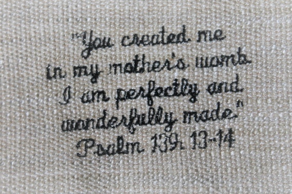 bible verses in a picture frame
