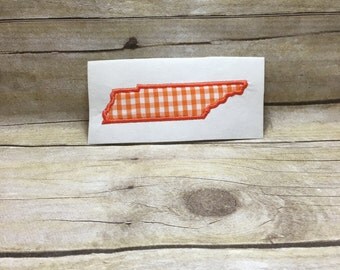 Tennessee Applique, Tennessee Embroidery Design Applique