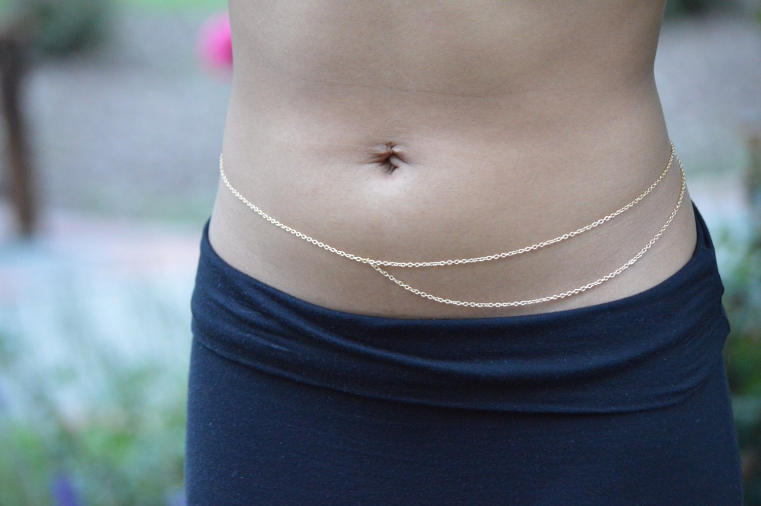 Gold Belly Chain Gold Waist Chain Body Chain Body Jewelry