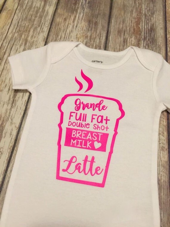 Breastfeeding Onesie® Grande Full Fat Breast Milk Latte